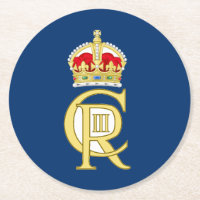 King Charles III Coronation Cypher Blue