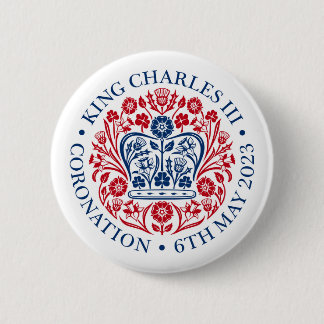 King Charles III Coronation Emblem Logo Badge