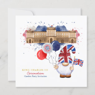 King Charles III Coronation Fun Customised Party Invitation