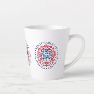 King Charles III Coronation Latte Mug
