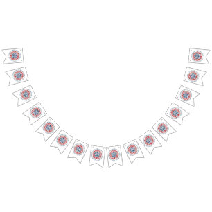 King Charles III Coronation logo  Bunting