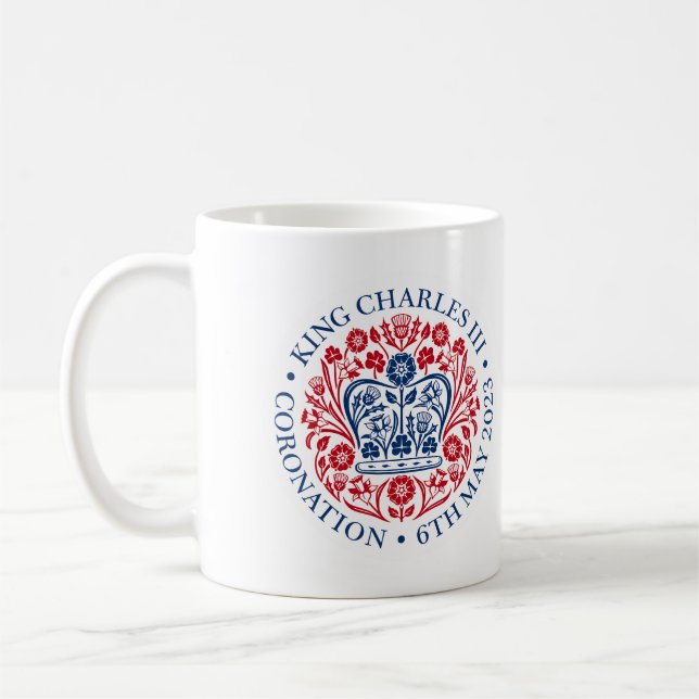 King Charles III Coronation Mug  (Left)