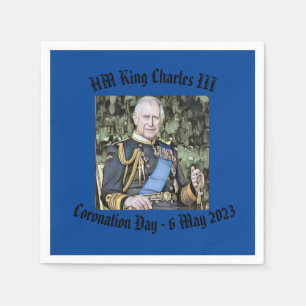 King Charles III Coronation   Napkin