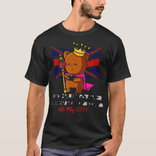King Charles III Coronation Street Party Rowdy Und T-Shirt