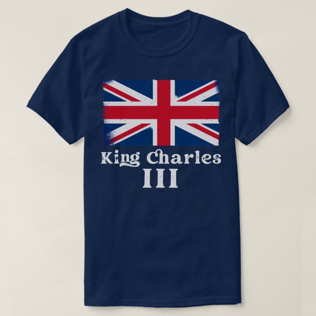 King Charles III Coronation T-Shirt (Design Front)