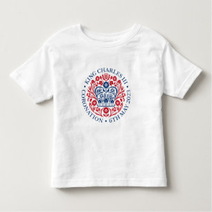 King Charles III Coronation Toddler T-Shirt