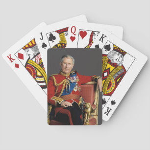 King Charles III Playing Cards