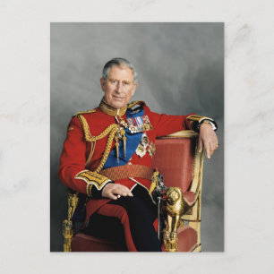 King Charles III Postcard