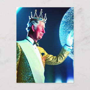King Charles III Postcard