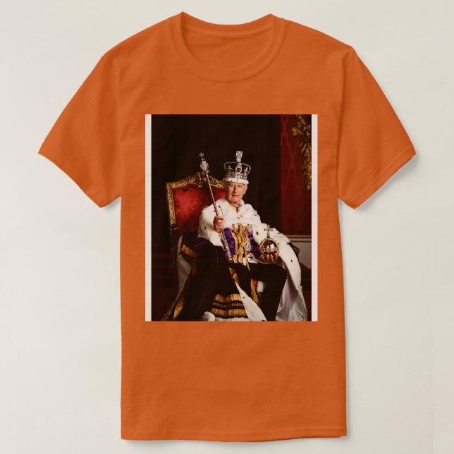 King Charles III T-Shirt (Design Front)