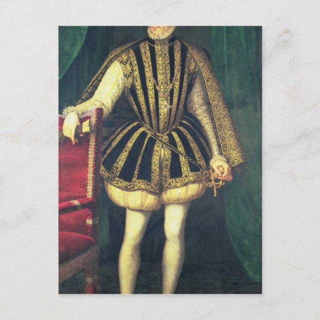King Charles IX of France , c.1565 Postcard (Front)