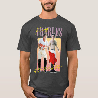 King Charles Retro Aesthetic Fan Design 3 T-Shirt