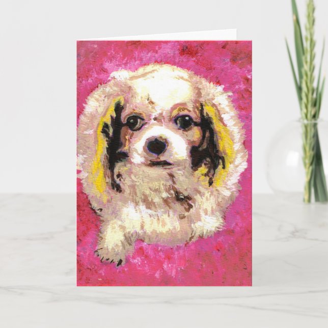 King Charles Spaniel Card (Front)