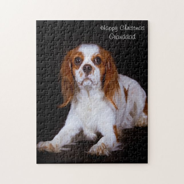 King Charles Spaniel Dog. Jigsaw Puzzle (Vertical)