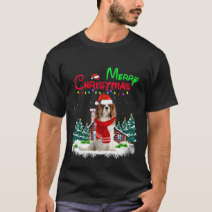 King Charles Spaniel Dog Light Mighty Christmas Tr T-Shirt