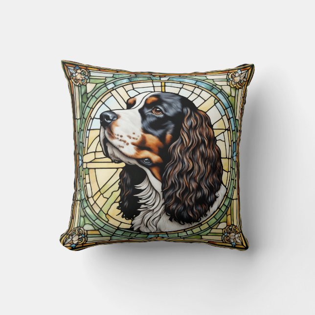 King Charles Spaniel Poster Cushion (Front)