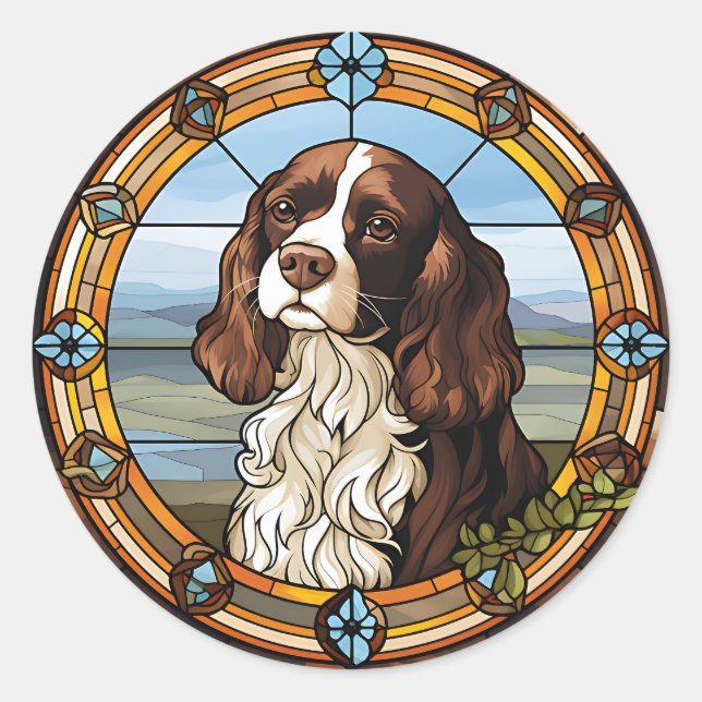 King Charles Spaniel Stickers (Front)