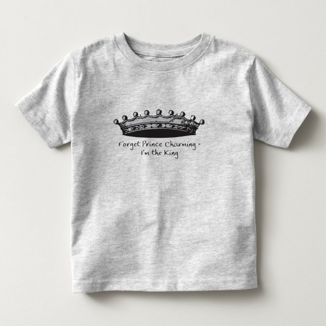 King Charming Toddler T-Shirt (Front)