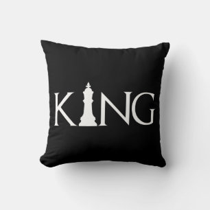 King Chess Piece Halloween Costume Chess Lover Cushion