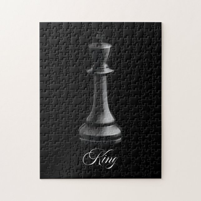 King Chess Piece Halloween Costume Chess Lover Jigsaw Puzzle (Vertical)