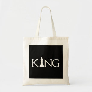 King Chess Piece Halloween Costume Chess Lover Tote Bag