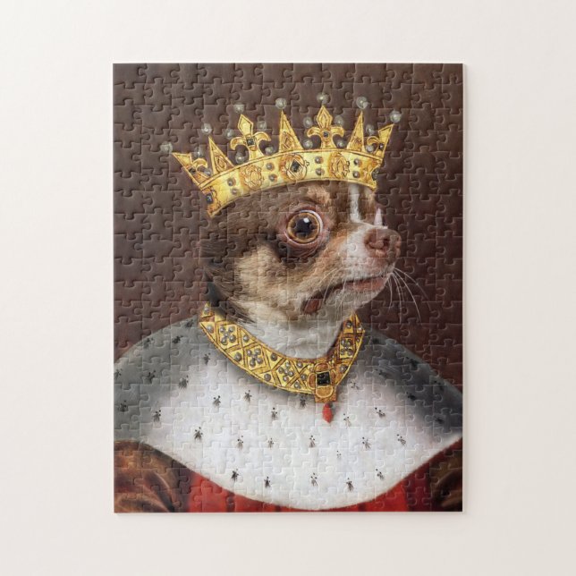King Chihuahua  Jigsaw Puzzle (Vertical)