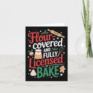 King Christmas Quote For Seasonal Dessert Makers Card