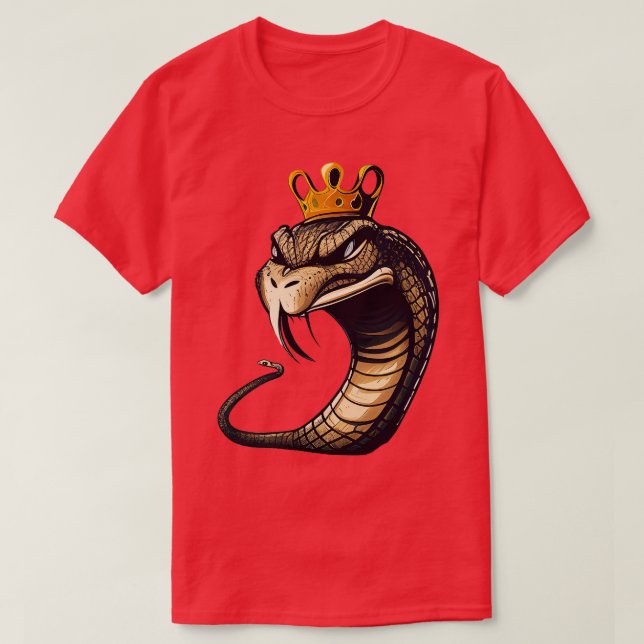 King cobra 1 T-Shirt (Design Front)