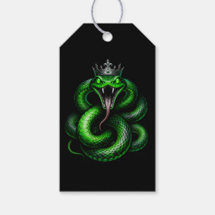King Cobra Crown Gift Tag