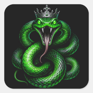 King Cobra Crown Sticker