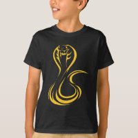 King Cobra in Swish Drawing Style