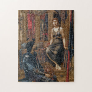 King Cophetua and the Beggar Maid (by Burne-Jones) Jigsaw Puzzle