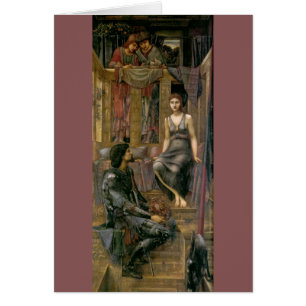 "King Cophetua and the Beggar Maid", by Edward Bur