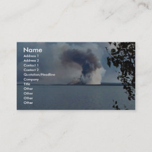 King County Creek Fire 2005 Business Card