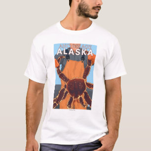King Crab Fisherman - Anchorage, Alaska T-Shirt
