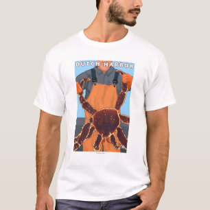 King Crab Fisherman - Dutch Harbour, Alaska T-Shirt