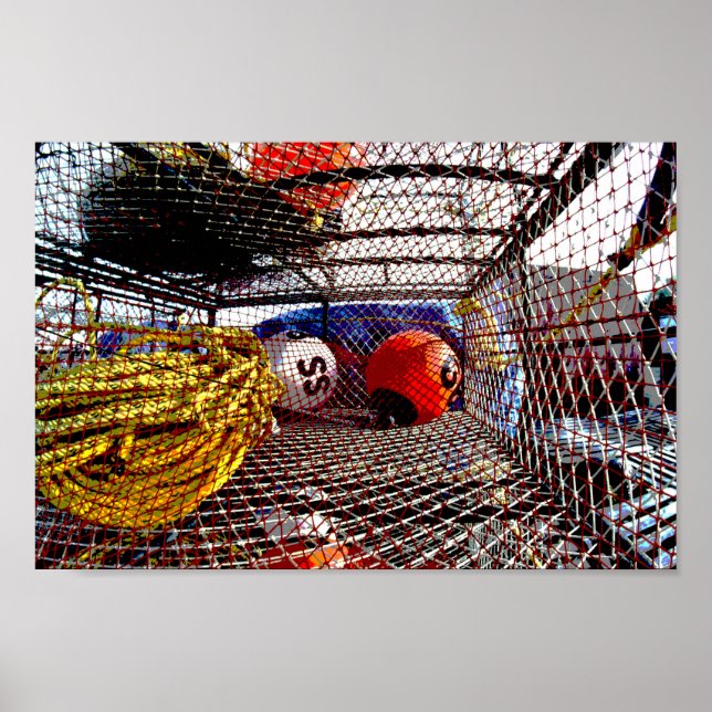 King Crab pot, deadliest catch Poster (Front)