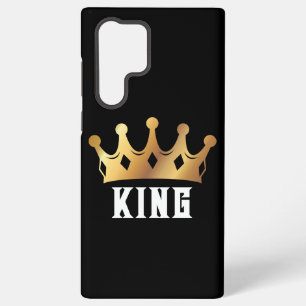 King Crown Illustration Samsung Galaxy Case