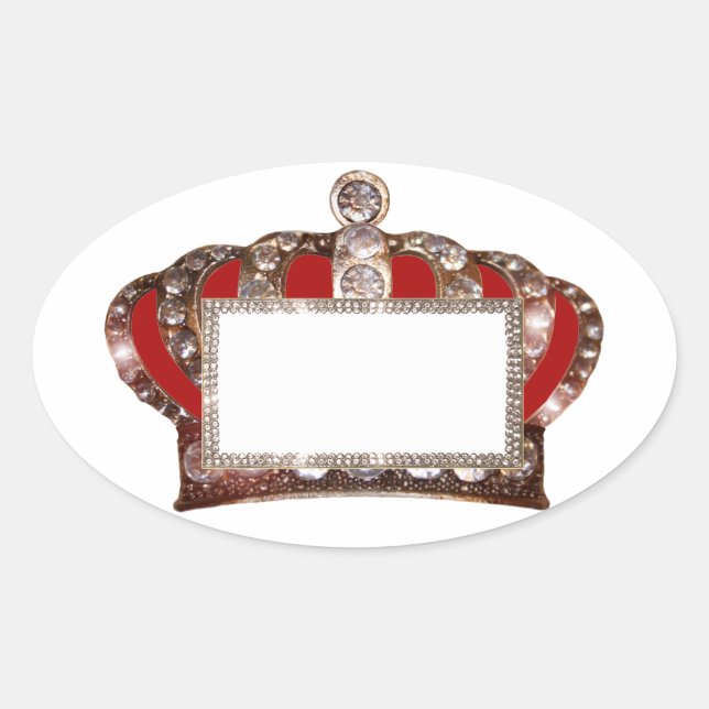 King Crown Labels to Personalise (Front)