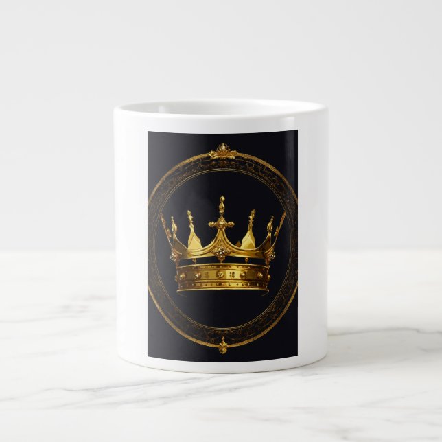 King Crown Logo Combo Mug (Front)