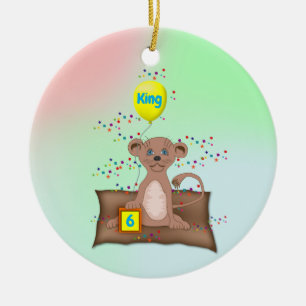 King Cub Ceramic Ornament