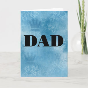 King Dad Card