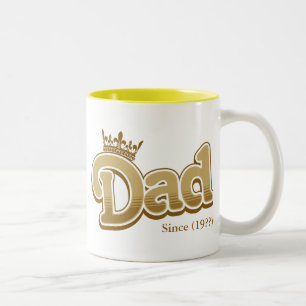 King Dad Two-Tone Coffee Mug