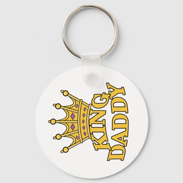 King Daddy Key Ring (Front)