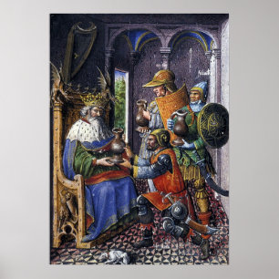 King David and the Three Valiants Poster