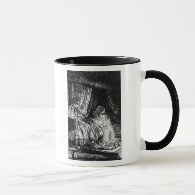 King David at prayer, 1652 Mug (Right)