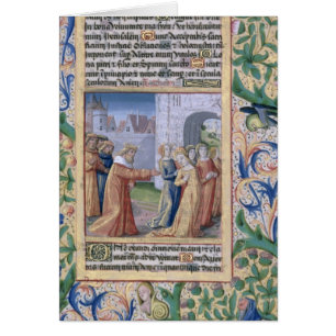 King David coveting Bathsheba