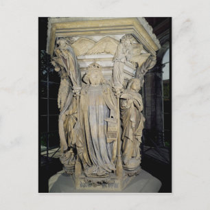 King David flanked by Moses and Jeremiah Postcard
