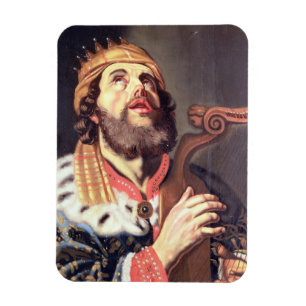 King David (panel) Magnet