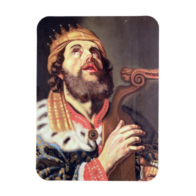 King David (panel) Magnet (Vertical)